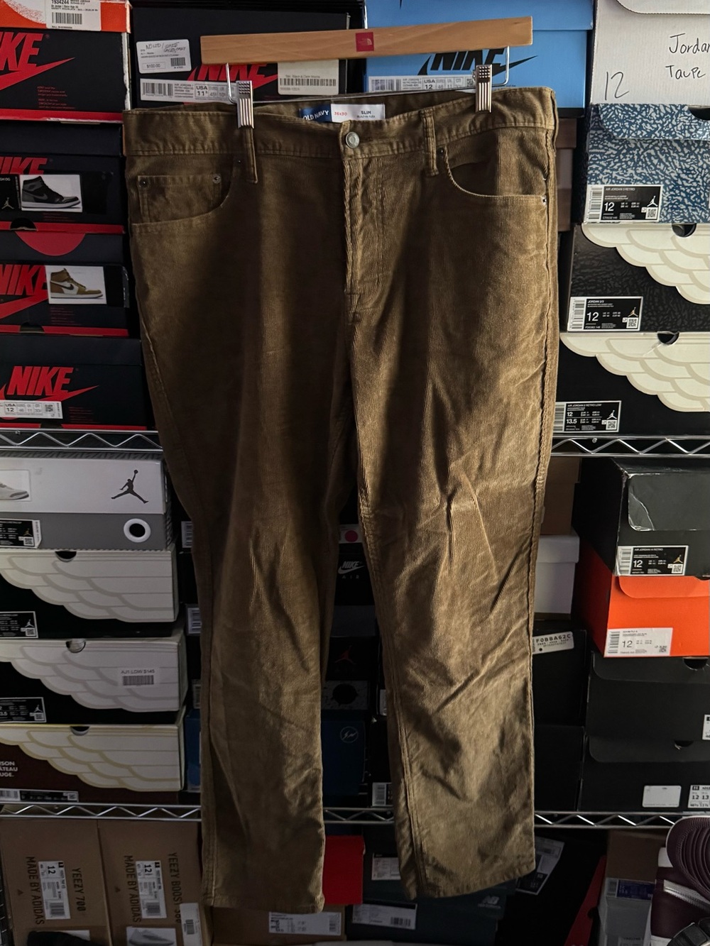 Old Navy Men's Corduroy Pants — Olive Brown